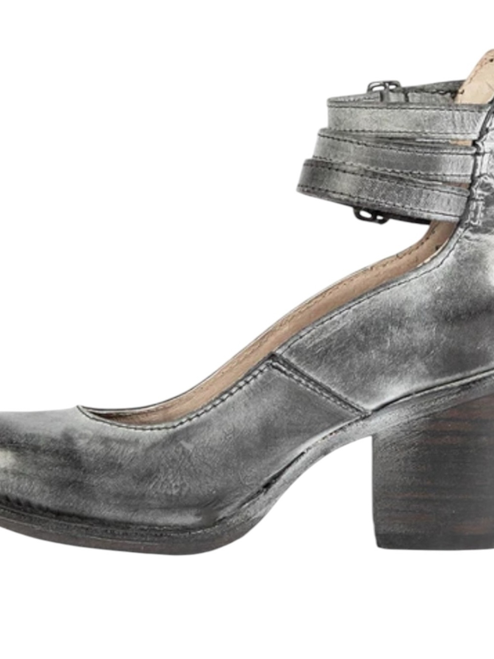 Freebird by Steven Black Leather Wrap-Strap Ankle Booties - Picture 5 of 8
